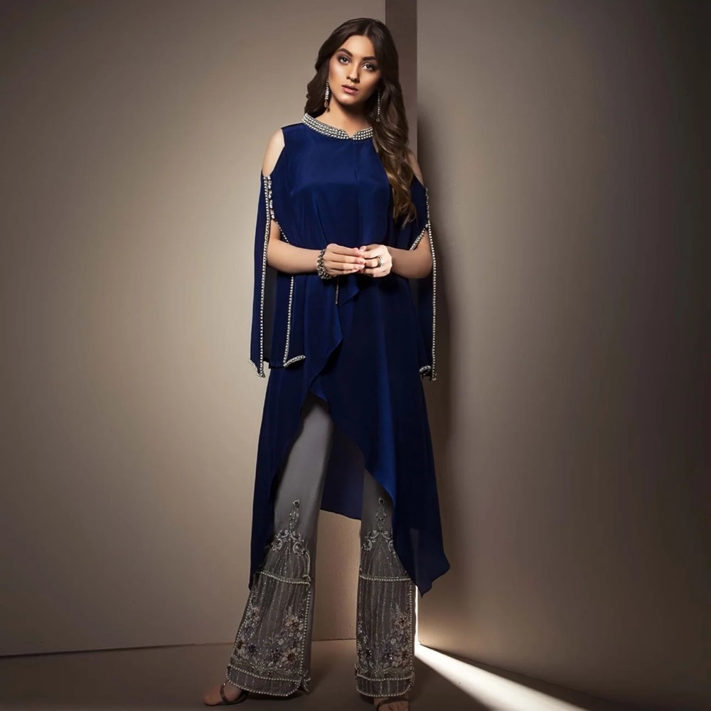 Morri tourmaline 2 piece suit